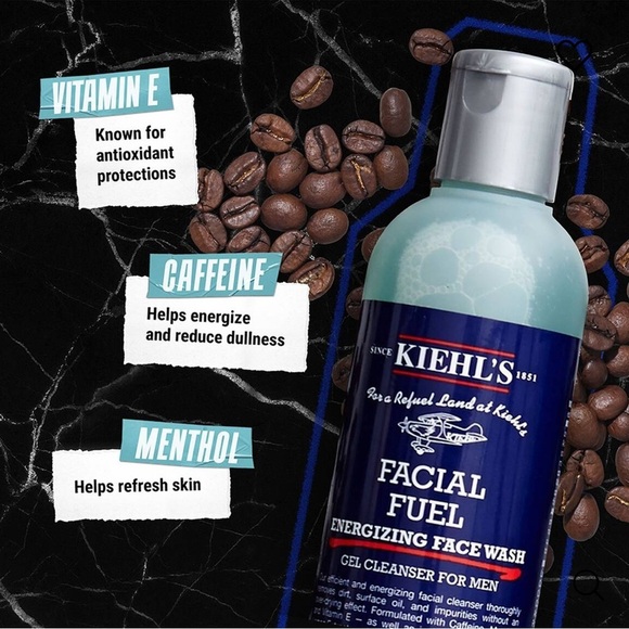 Kiehl's Facial Fuel Energizing Face Wash, 8.4 fl oz/ 250 ml - Picture 2 of 2